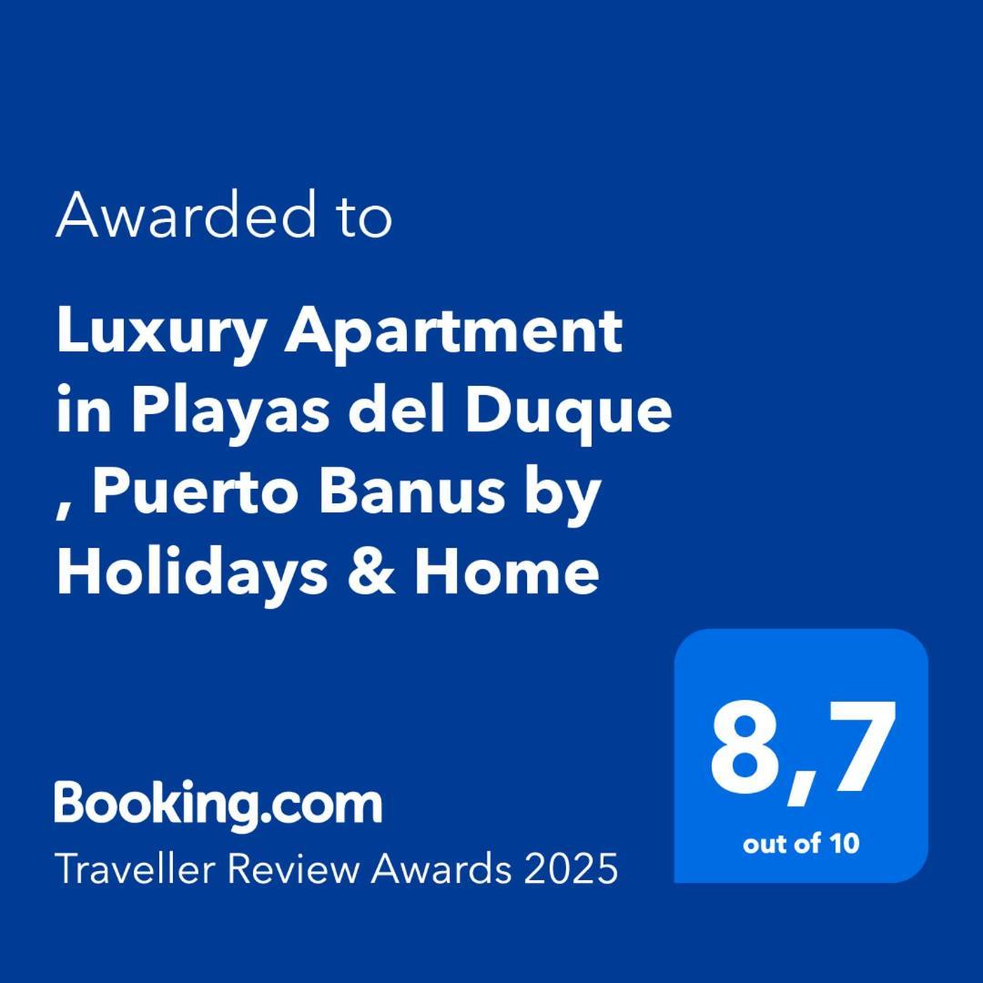 Luminous Apartment In Playas Del Duque , Puerto Banus By Holidays & Home 마르베야 외부 사진